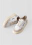 Autry Witte leren sneakers met blauwe hiel White Dames - Thumbnail 3