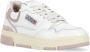 Autry Witte Leren Sneakers met Contrasterende Details White Dames - Thumbnail 2