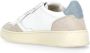 Autry Witte Leren Sneakers met Contrasterende Details White Dames - Thumbnail 4