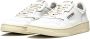 Autry Witte leren sneakers met geborduurd label White Heren - Thumbnail 2