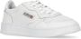 Autry Witte Leren Sneakers met Geborduurd Logo White Dames - Thumbnail 2