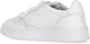 Autry Witte Leren Sneakers met Geborduurd Logo White Dames - Thumbnail 3