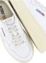 Autry Witte Leren Sneakers met Geperforeerde Details White Dames - Thumbnail 6