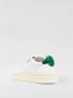 Autry Witte Leren Sneakers met Groen Detail White Dames - Thumbnail 3