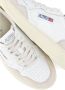 Autry Witte Leren Sneakers met Groene Details White Heren - Thumbnail 4