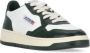 Autry Witte Leren Sneakers met Loged Details Black Heren - Thumbnail 3