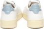 Autry Witte Leren Sneakers met Microgaten White Heren - Thumbnail 3