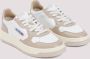 Autry Leren Sneakers met Geperforeerde Neus Multicolor Dames - Thumbnail 4