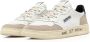 Autry Witte Leren Sneakers met Zwarte Hiel White Dames - Thumbnail 3