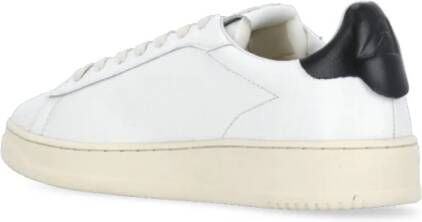 Autry Witte Leren Sneakers voor Mannen White Heren