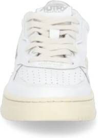 Autry Witte Leren Sneakers voor Vrouwen White Dames