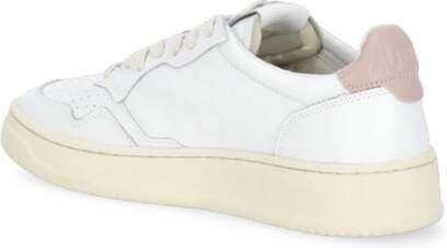 Autry Witte Leren Sneakers voor Vrouwen White Dames