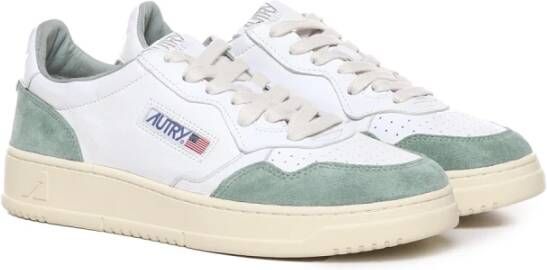 Autry Witte Leren Sneakers White Heren