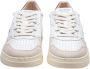 Autry Leren lage sneakers met contrasterende inzetstukken White - Thumbnail 25