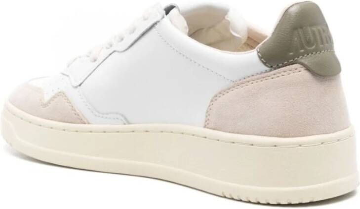 Autry Witte Medalist Sneakers Beige Heren