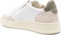 Autry Witte leren sneakers met donkergroene hiel White - Thumbnail 8