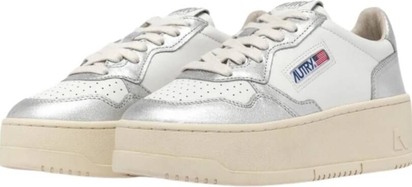 Autry Witte Platform Sneakers White Dames