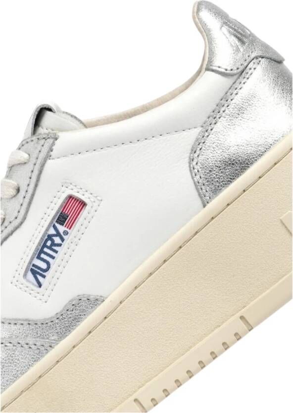 Autry Witte Platform Sneakers White Dames