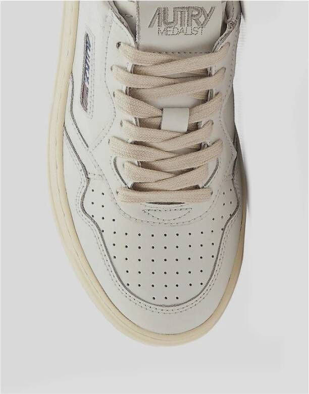 Autry Lage Leren Sneakers White Dames