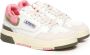 Autry Witte Roze Sneakers Leer Suède Mesh White Dames - Thumbnail 2