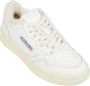 Autry Witte Shearling Sneakers White Dames - Thumbnail 2