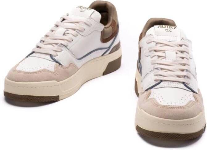 Autry Witte Sneakers Brown Heren