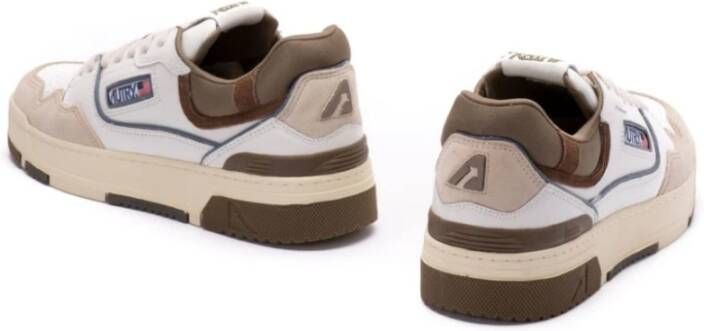 Autry Witte Sneakers Brown Heren