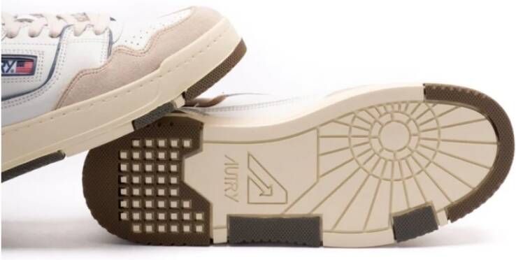 Autry Witte Sneakers Brown Heren