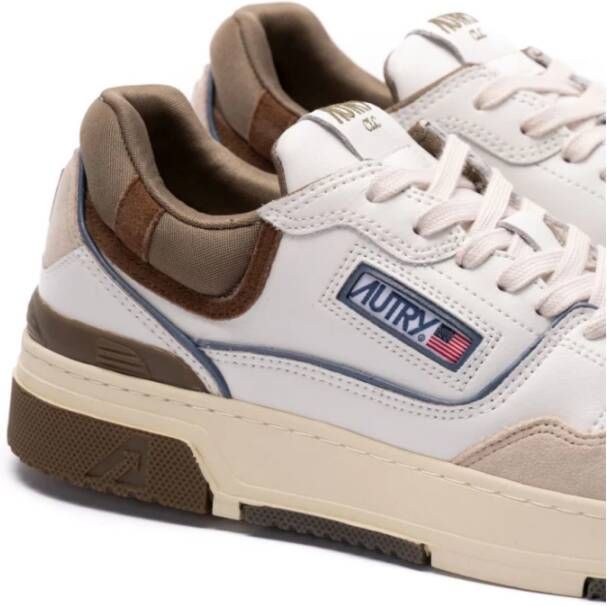 Autry Witte Sneakers Brown Heren