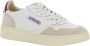 Autry Witte Sneakers Lage Medalist Stijl Multicolor Dames - Thumbnail 2