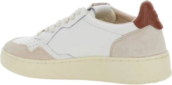 Autry Witte Sneakers Lage Medalist Stijl White Dames