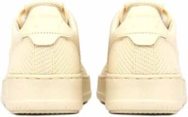 Autry Witte Sneakers Medalist Easeknit Collectie Beige Dames