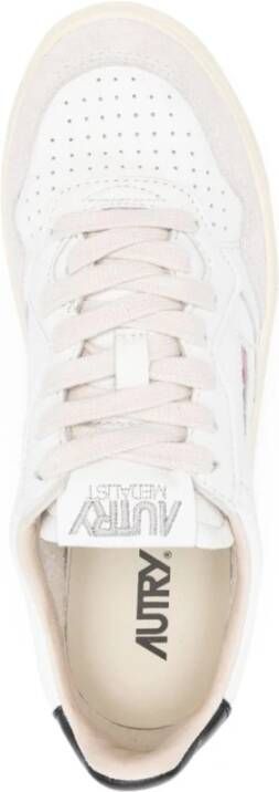 Autry Witte Sneakers Medalist Leer White Dames