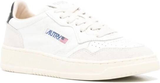 Autry Witte Sneakers Medalist Leer White Dames