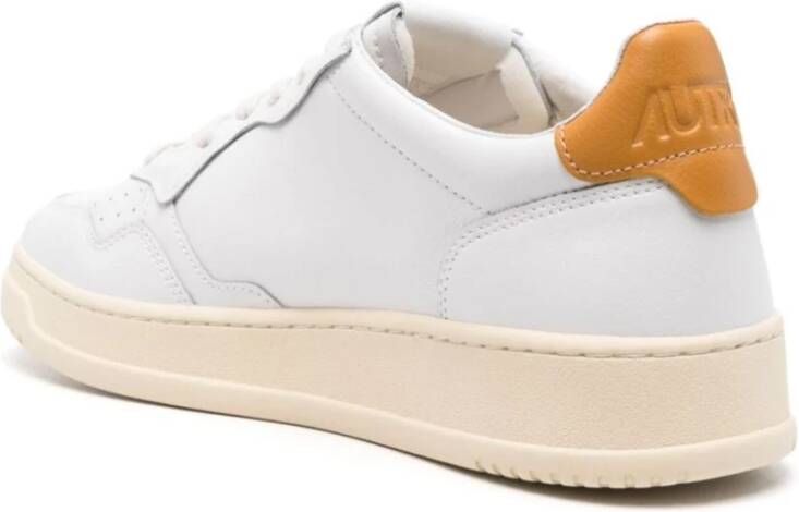 Autry Witte Sneakers met Amandel Teen White Heren