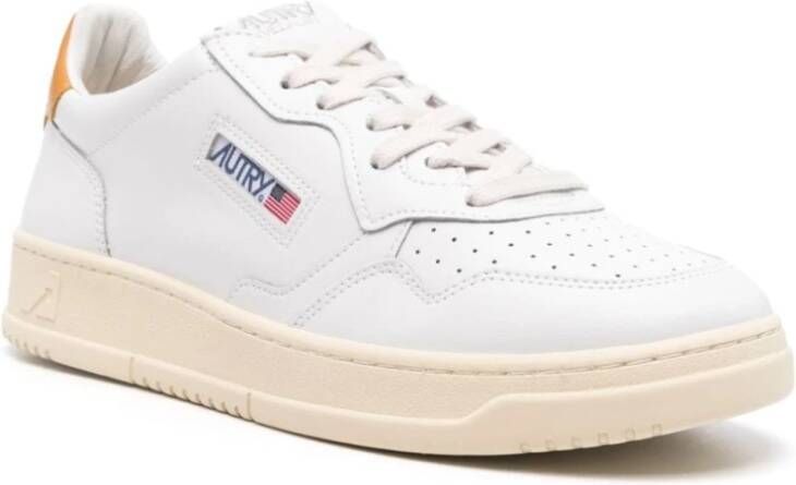 Autry Witte Sneakers met Amandel Teen White Heren