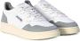 Autry Witte Sneakers met Bruine Suède Accenten White Heren - Thumbnail 2