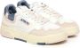 Autry Witte Sneakers met Lichtblauwe Accenten Beige Dames - Thumbnail 2