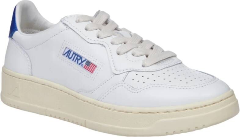 Autry Witte Sneakers met Logo Detail White Dames