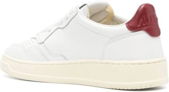 Autry Witte Sneakers met Paneeldesign White Dames