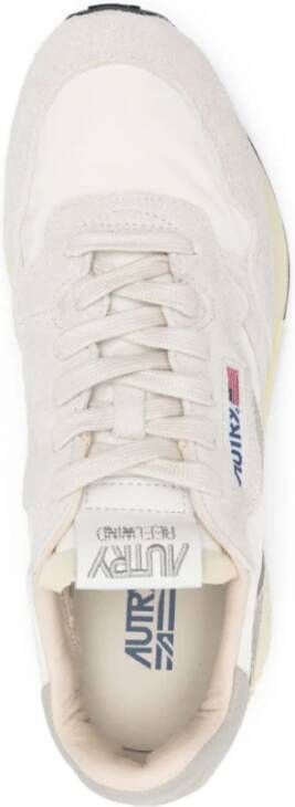 Autry Witte Sneakers met Reelwind Bianco Multicolor Heren