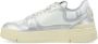 Autry Witte Sneakers met Zilver-Tone Design White Dames - Thumbnail 4