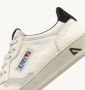 Autry Witte sneakers van gestructureerd leer met zwarte en bruine details White Heren - Thumbnail 6