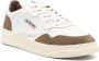 Autry Witte Sneakers Vetersluiting Gevulkaniseerde Zool Brown Heren - Thumbnail 2