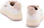 Autry International Low-Top Sneakers baskets medalist en cuir rose in poeder roze - Thumbnail 3