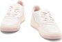 Autry International Low-Top Sneakers baskets medalist en cuir rose in poeder roze - Thumbnail 8