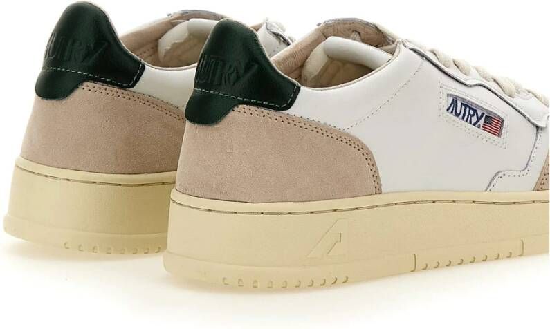 Autry Witte Sneakers voor Heren Wit Heren