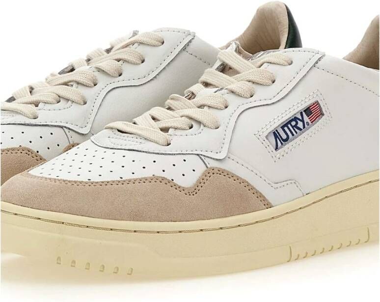 Autry Witte Sneakers voor Heren Wit Heren