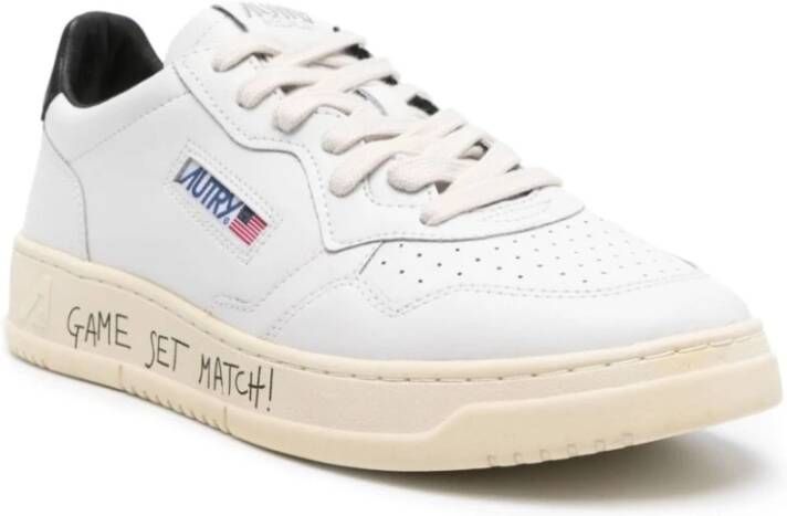 Autry Witte Sneakers voor Mannen White Heren