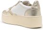 Autry Platform Leren Sneakers Paneel Ontwerp Multicolor Dames - Thumbnail 12